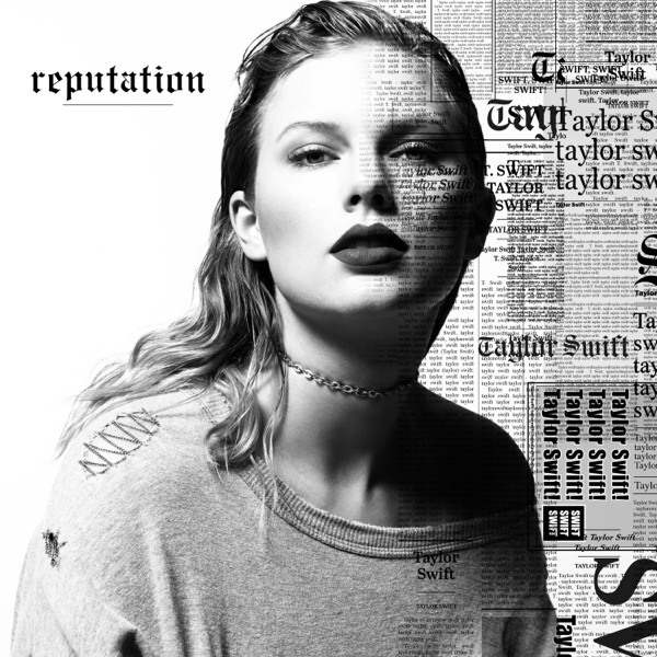 reputation by Taylor Swift — album cover art