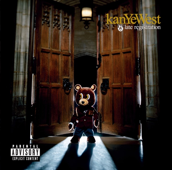 Late Registration by Kanye West — album cover art