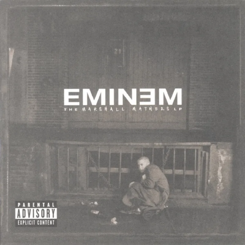 The Marshall Mathers LP by Eminem — album cover art