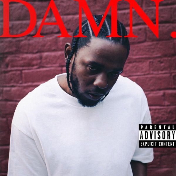 DAMN. by Kendrick Lamar — album cover art
