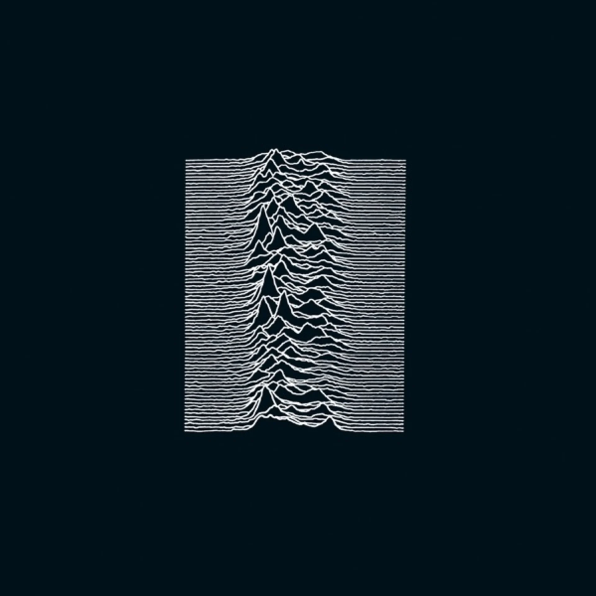 Unknown Pleasures by Joy Division — album cover art
