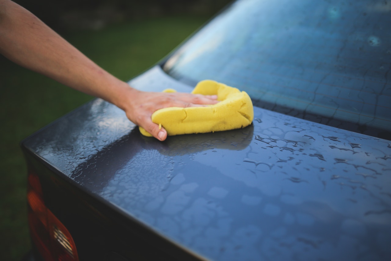 man-hand-car-black