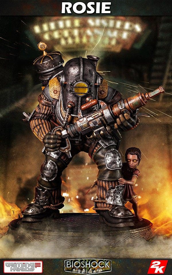 Big Daddy Rosie Statue by Gaming Heads-Product Image 4