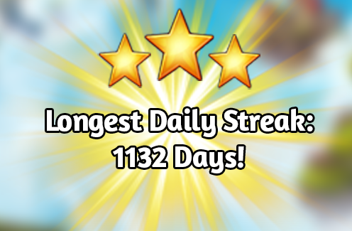 longest streak 18th july