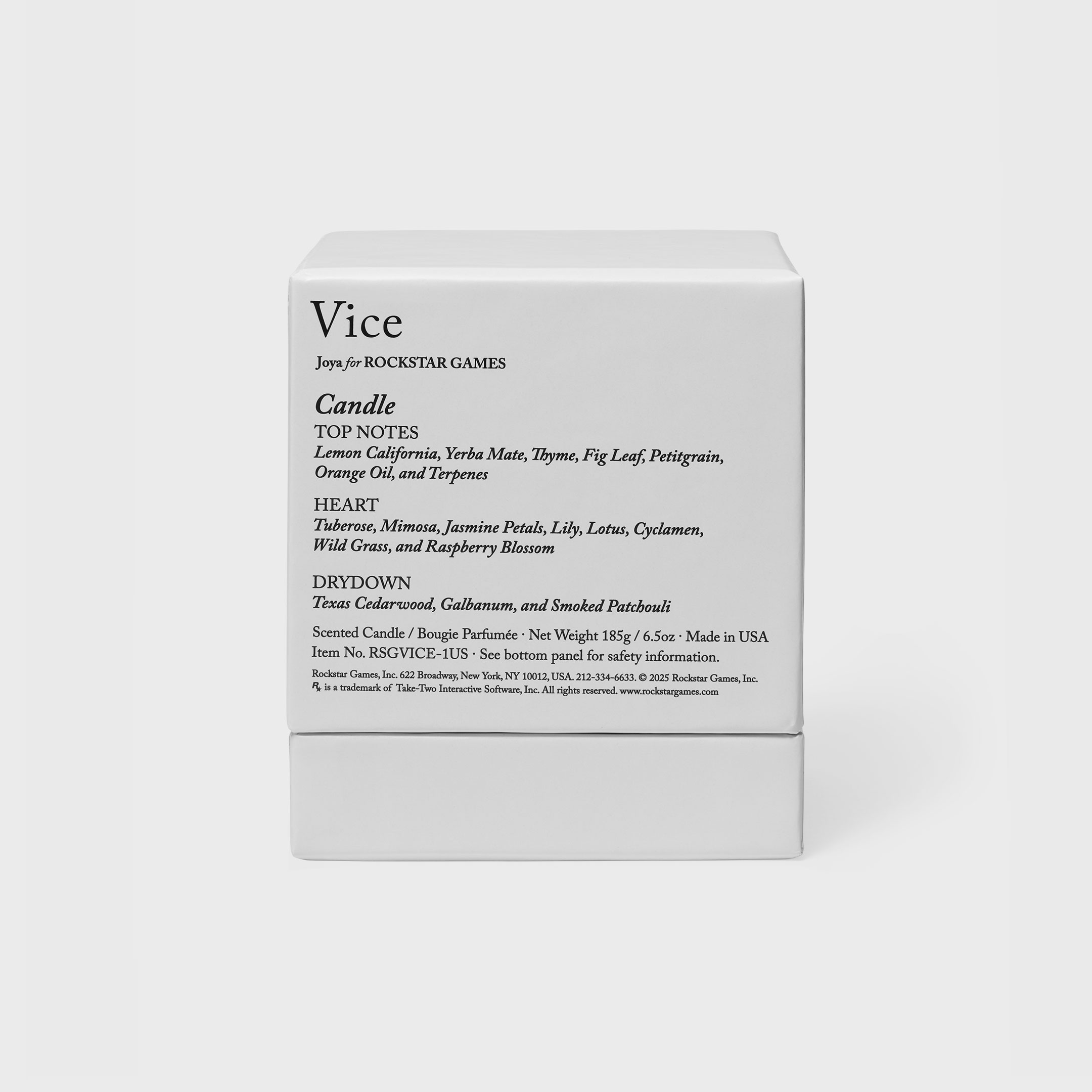 RockstarStore Candle Vice 03 R03 Deliv