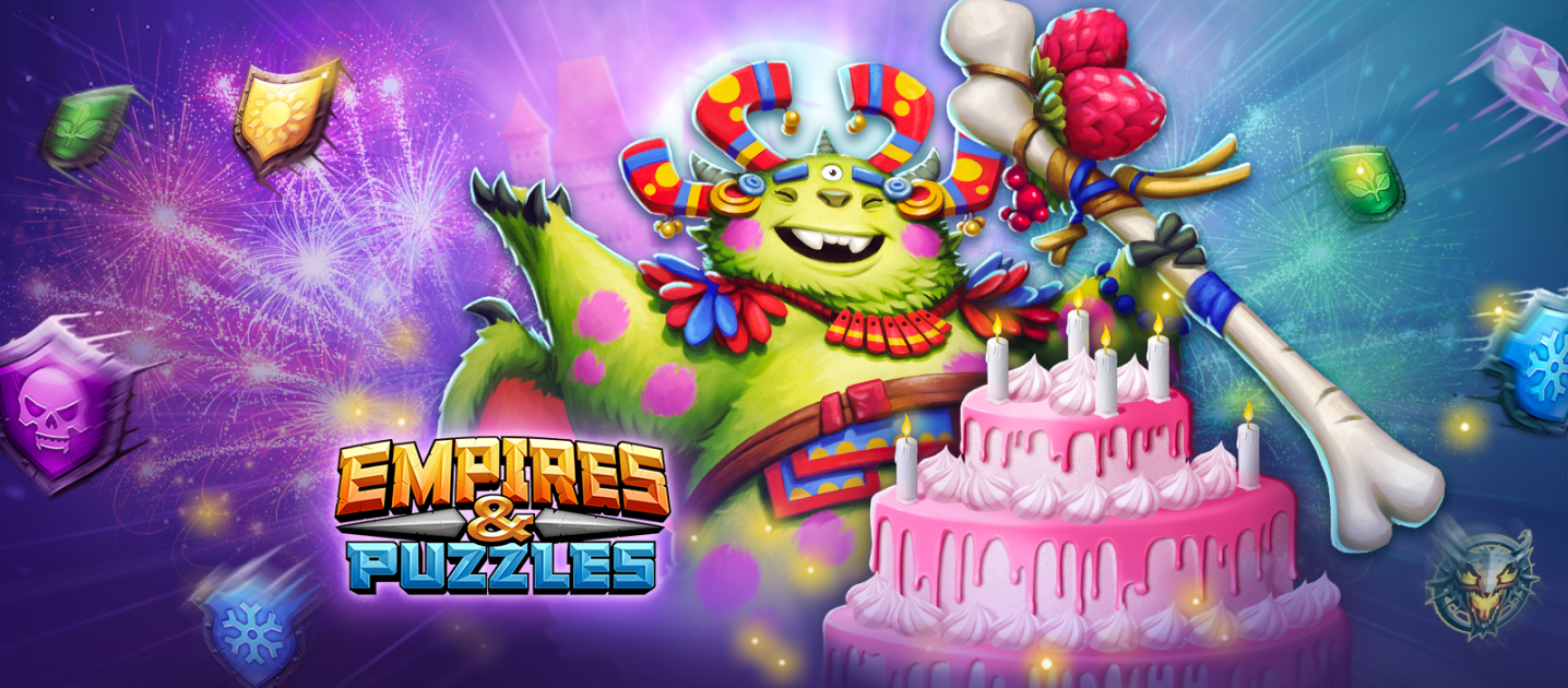 Celebrate 7 years of Empires & Puzzles! Empires & Puzzles