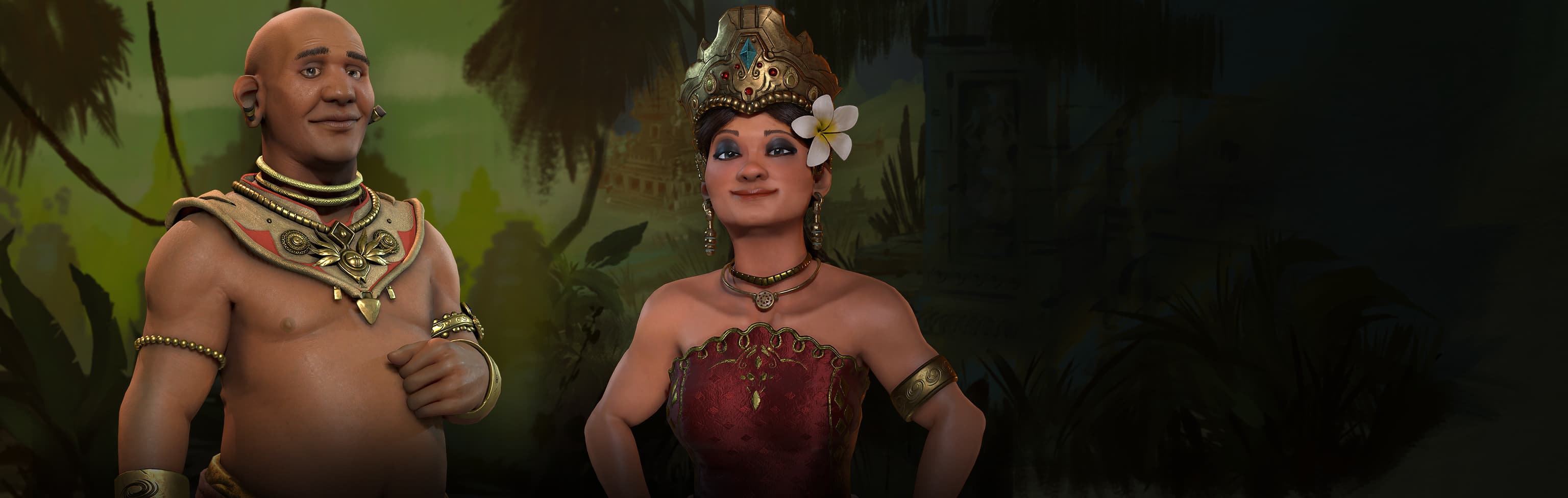 Khmer and Indonesia Civilization Key Feature Art