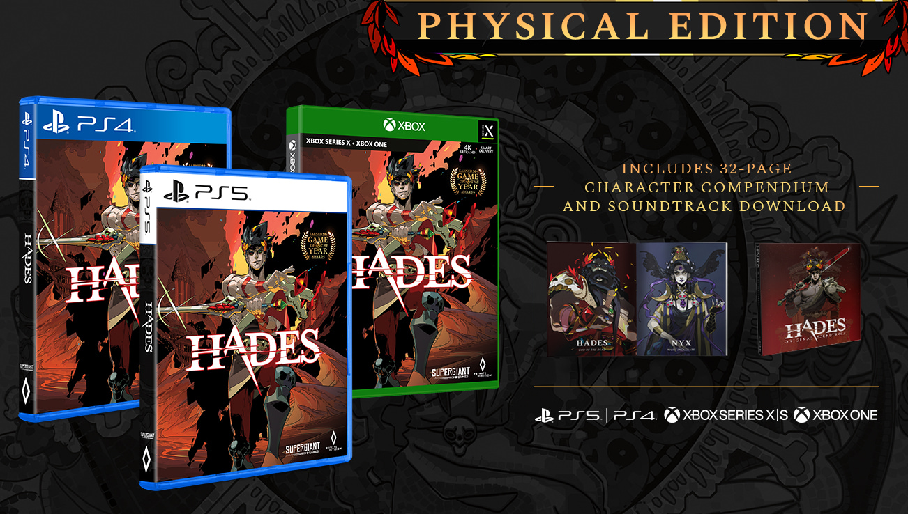 Compra o Hades para PS4, PS5, Xbox One e Xbox Series X, S