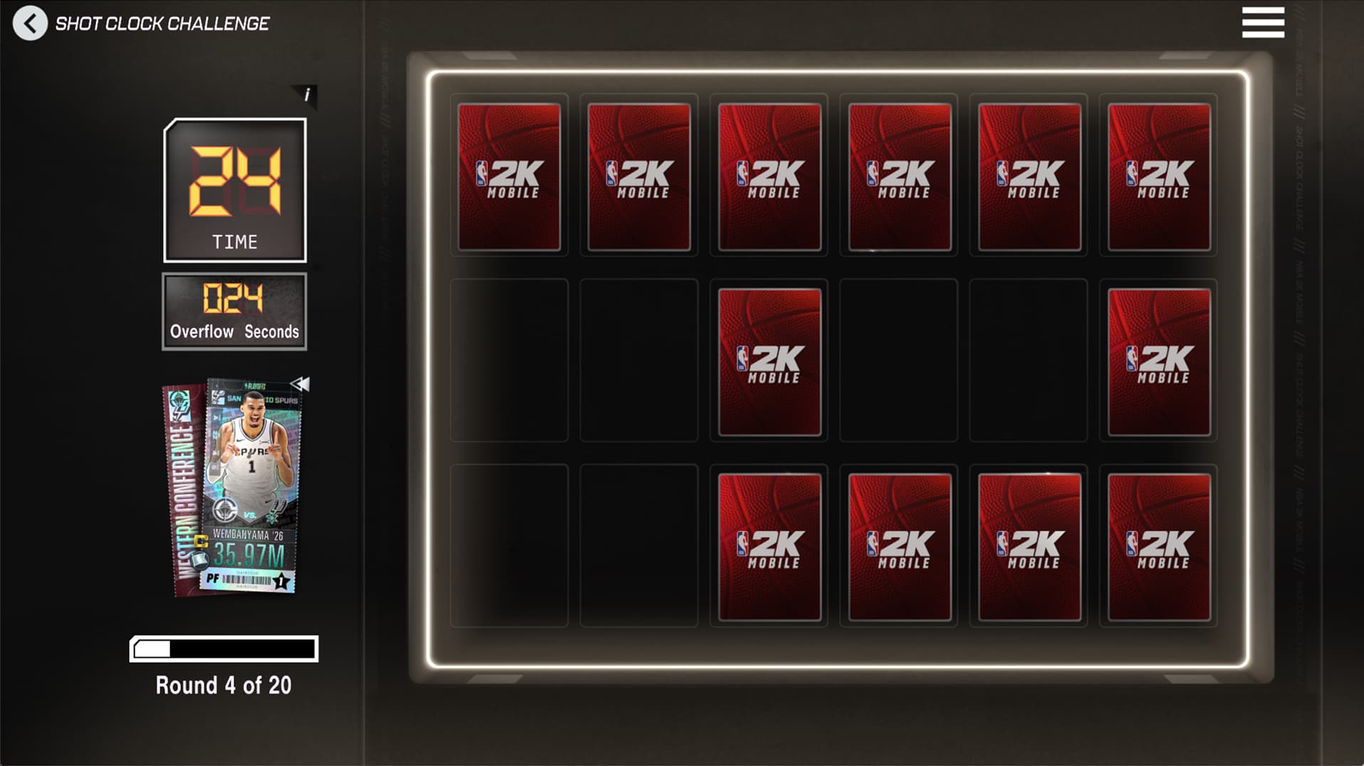 Shot Clock Challenge