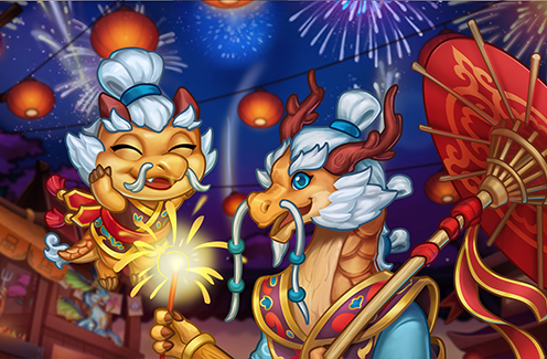 royal new year merge dragons