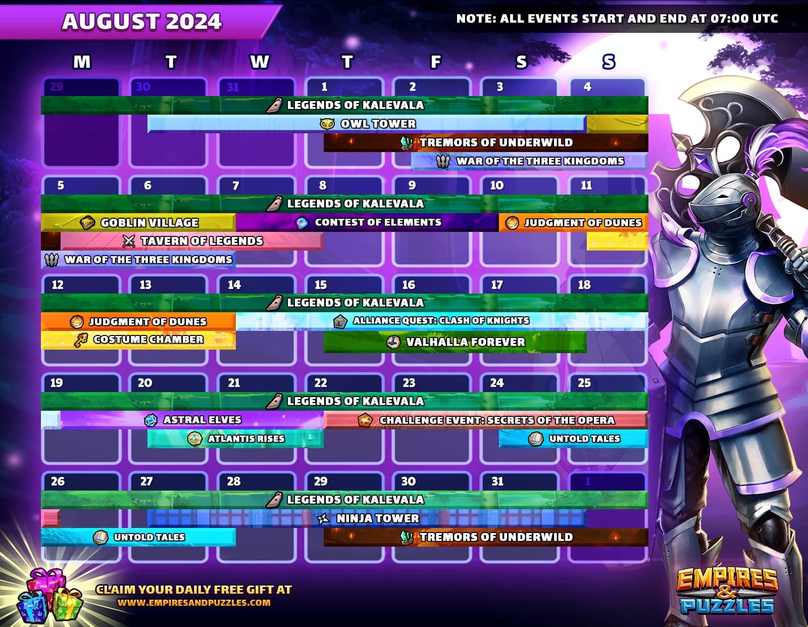 August 2024 Calendar