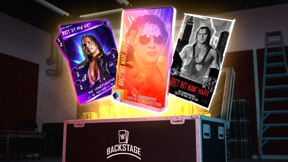 백스테이지 Bret 'Hit Man' Hart 팩
