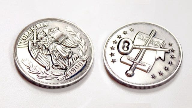 BioShock Infinite Silver Eagle Coin-Product Image 4