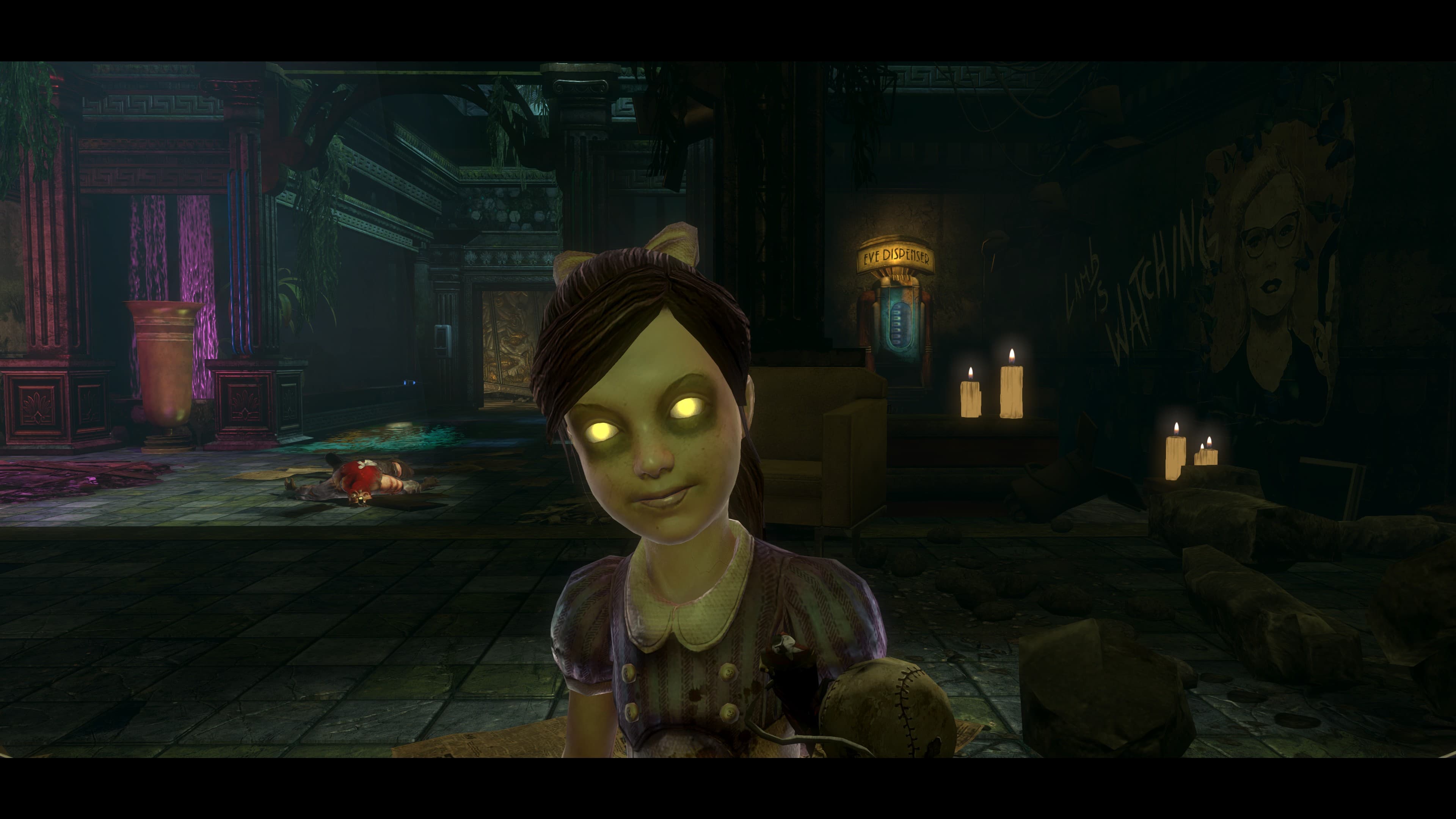 Screenshot of Bioshock Infinite that shows the main game view