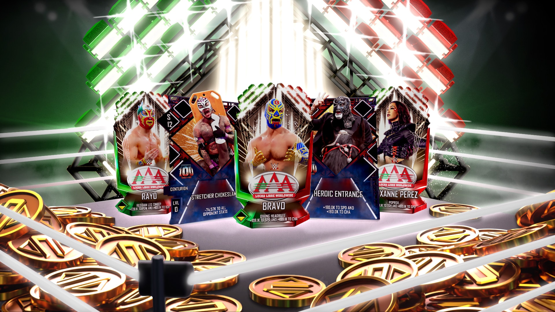 WWE SuperCard Web Store | Buy WWE SuperCard Credit Packs | WWE