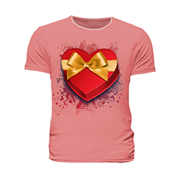 x1 T-SHIRT DE SAINT-VALENTIN