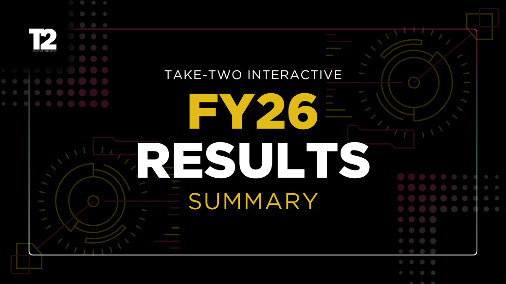 Title text outlining Take-two's results for the 2026 fiscal year