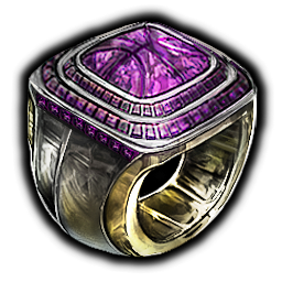 Purple Sapphire Ring