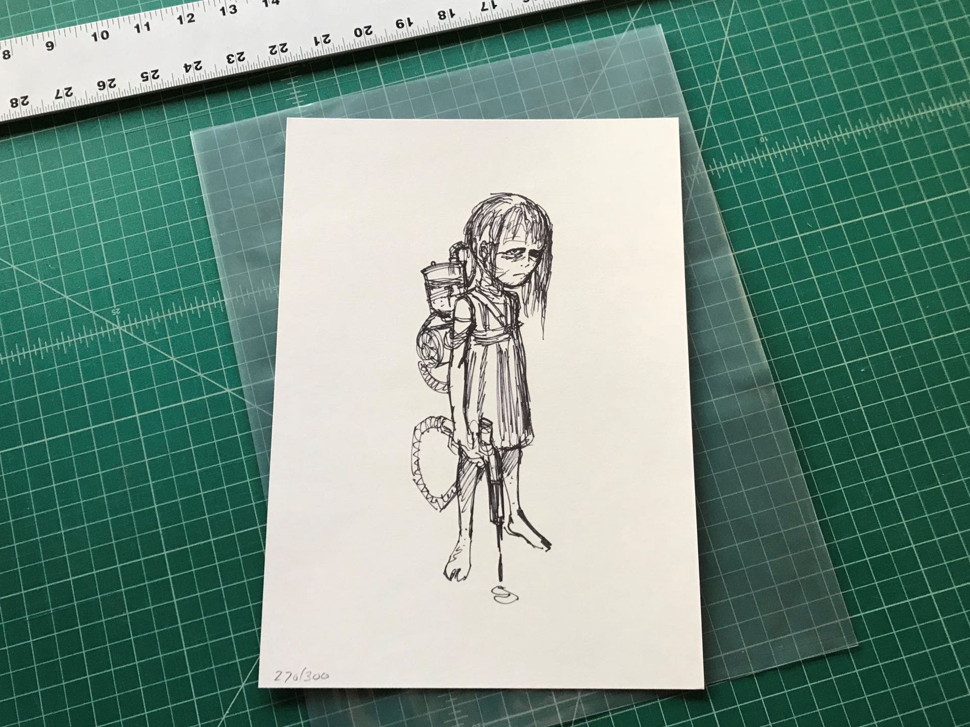 The Original Little Sister Concept Limited Edition Gilcée Print-Product Image 3