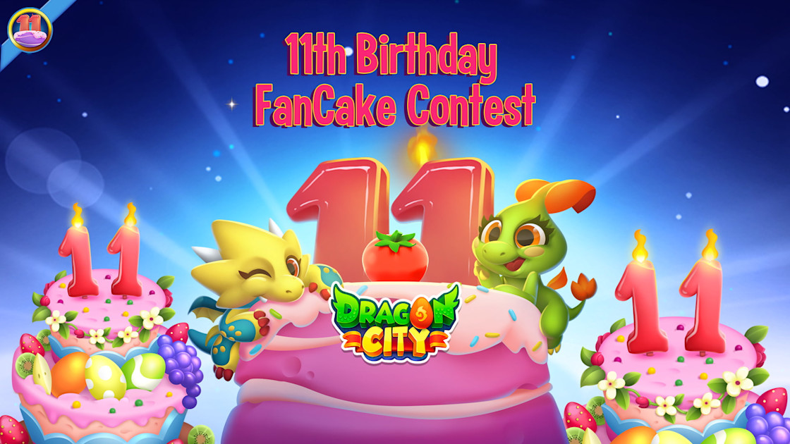 Dragon City’s 11th Birthday FanCake Contest Dragon City Official Store