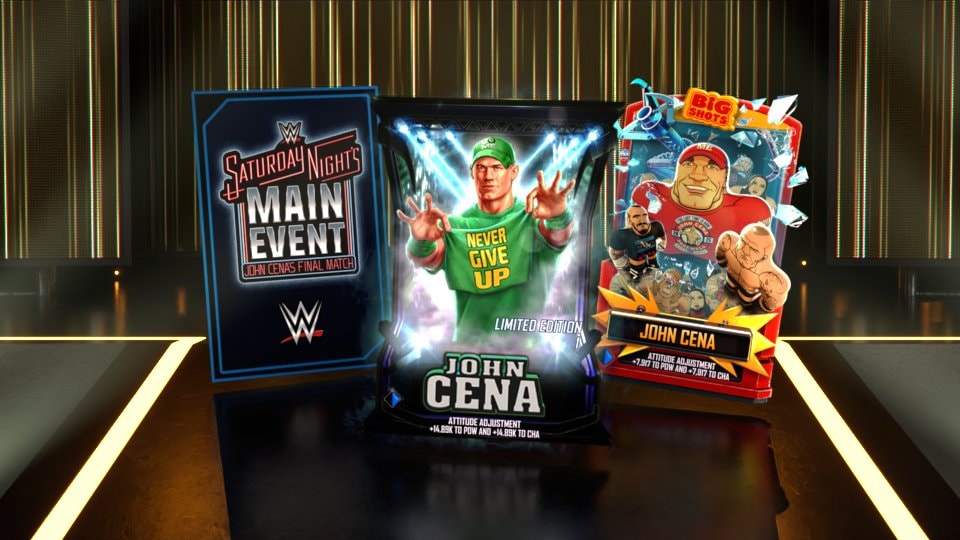 John Cena das letzte Mal auf der Rampe