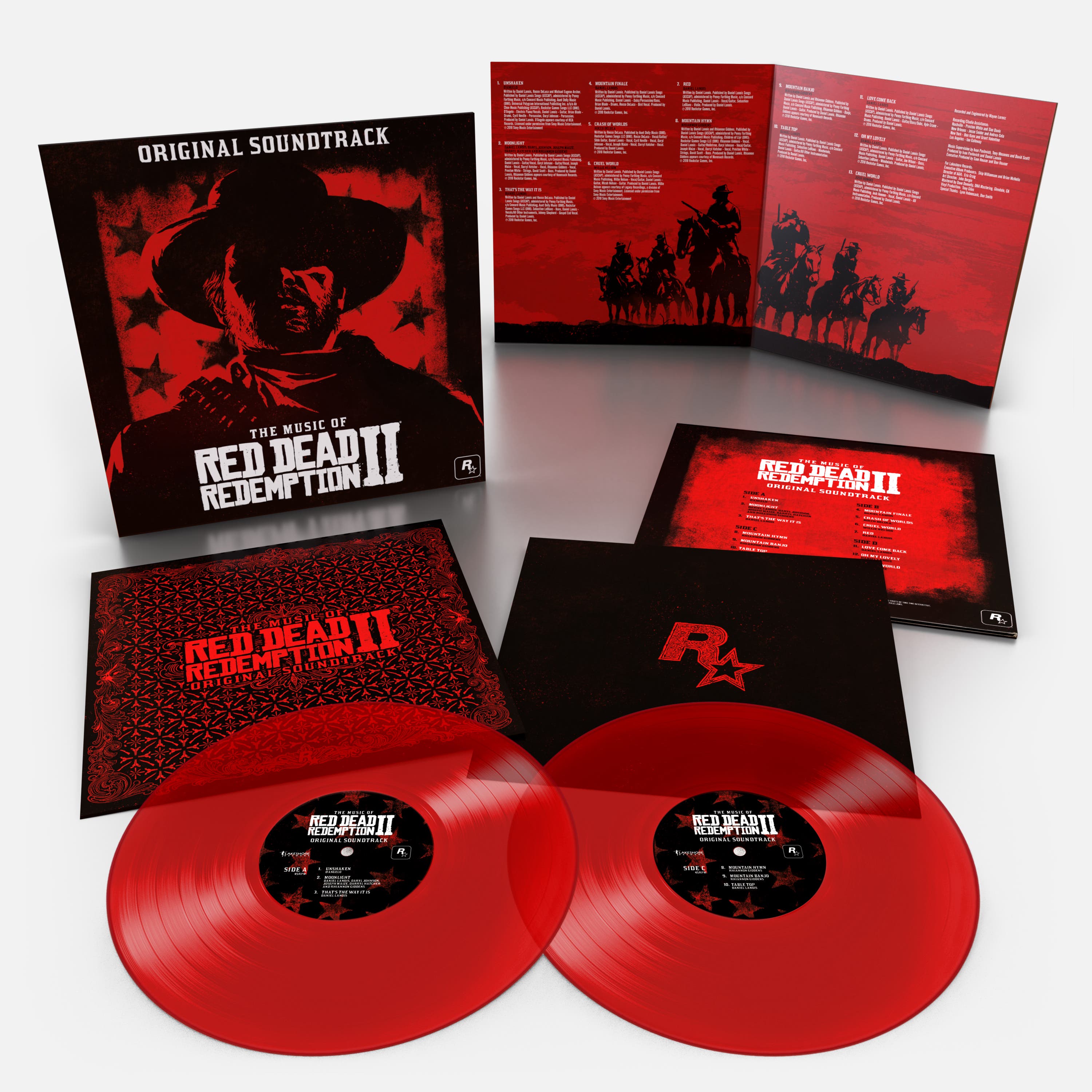 The Music of Dead Redemption 2: Original Soundtrack Vinyl Rockstar Store