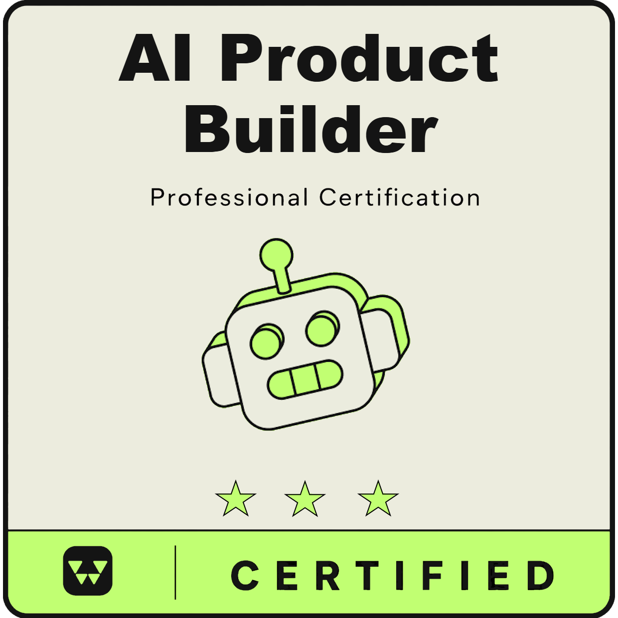 AI Product Builder Badge