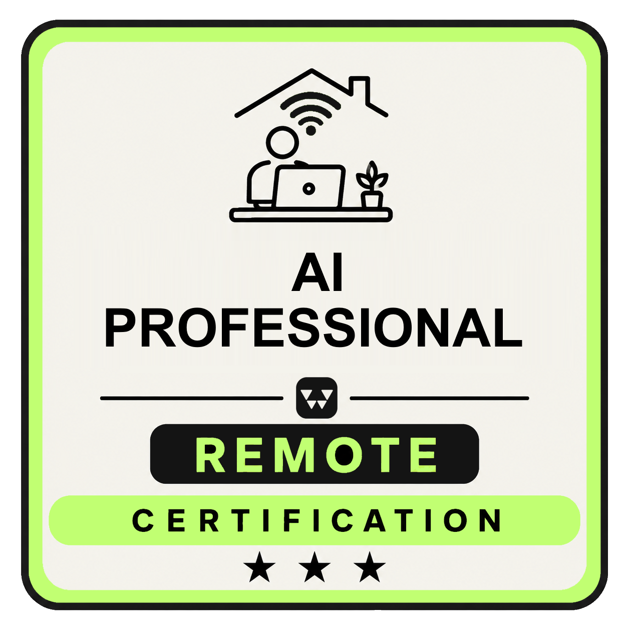 Remote AI Professional Badge