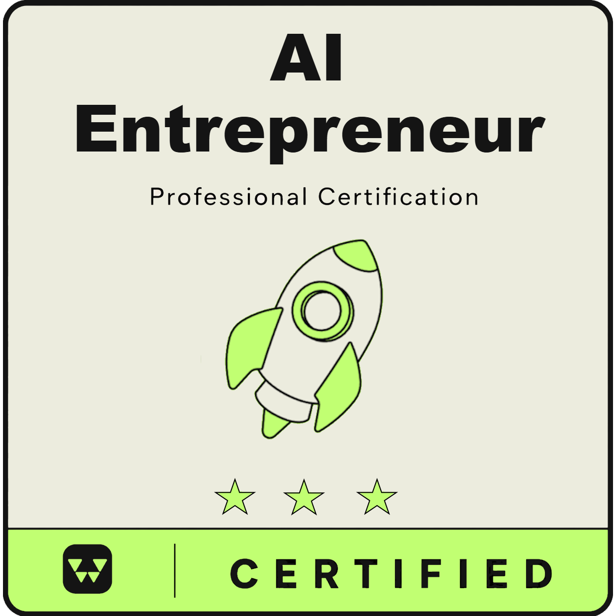AI Entrepreneur Badge