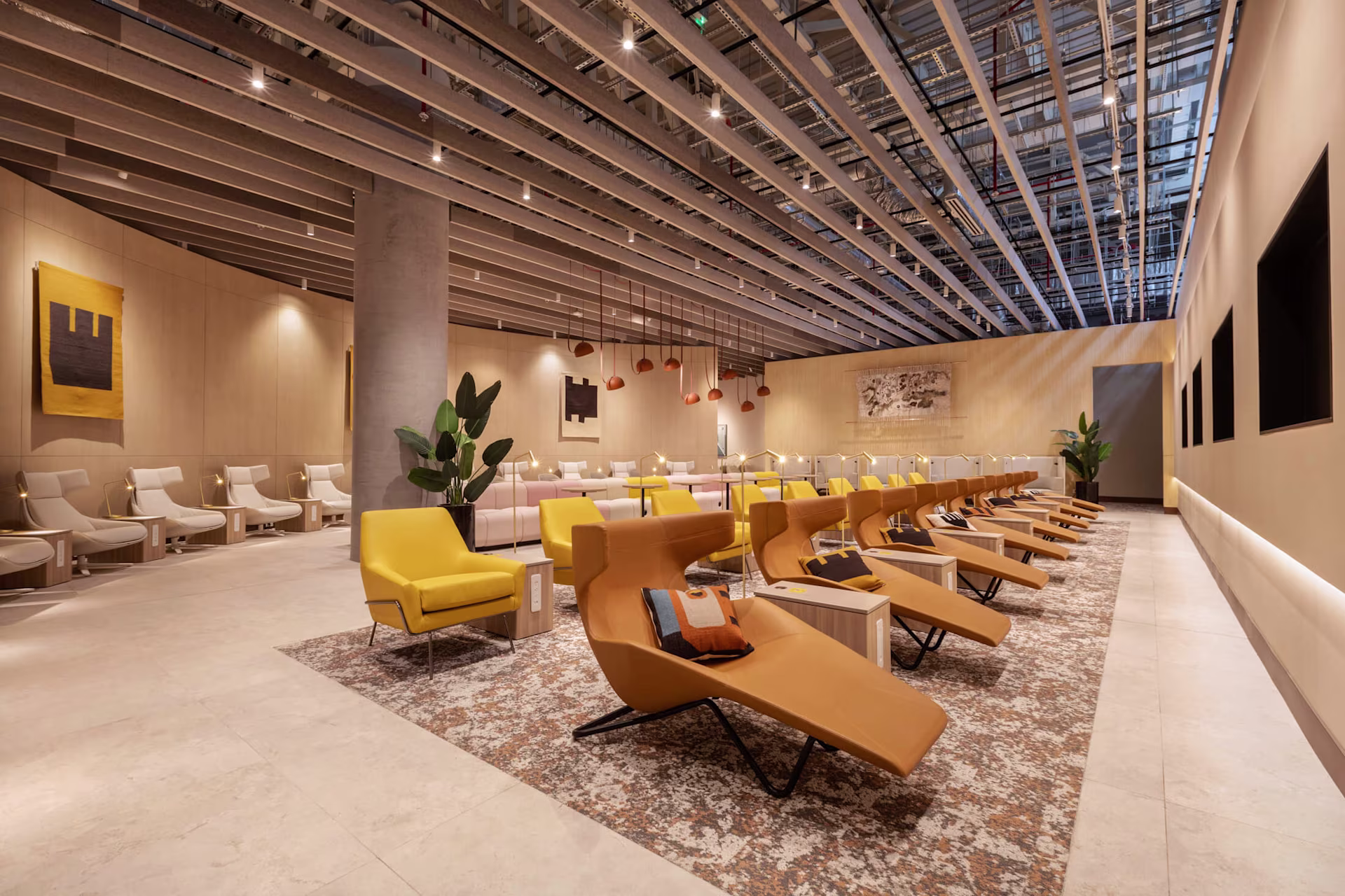 Lima Airport, The Club LIM, Airport Lounge, Comfy seating area