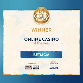 BetMGM is the Online Casino of the Year!