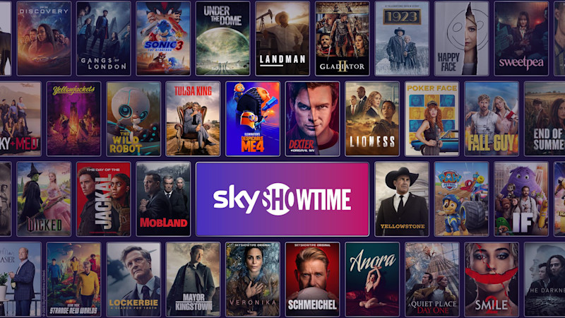 Titlar som ingår i SkyShowtime