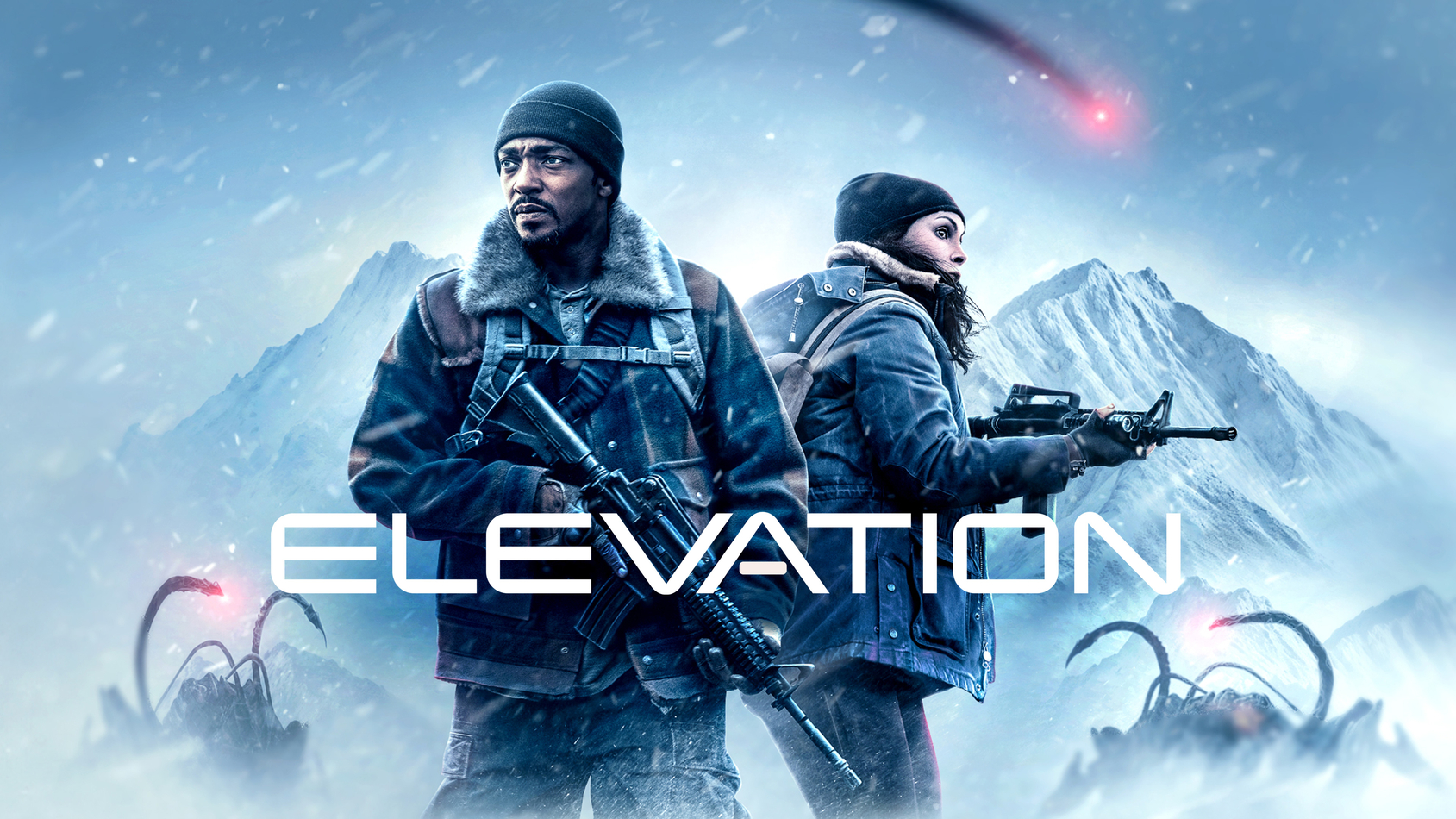 Omslagstitel till filmen Elevation