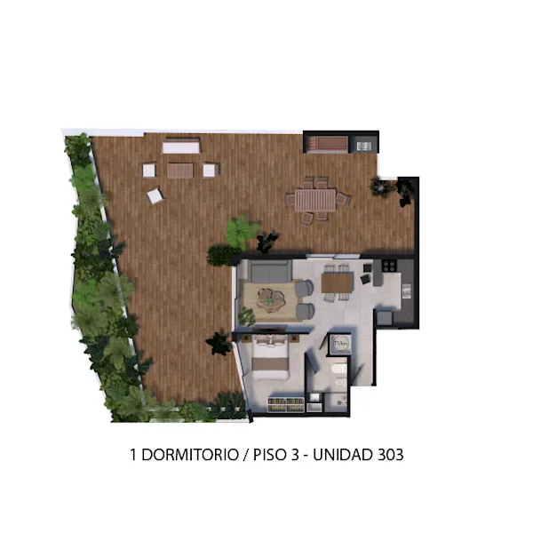 Plano 1 Dormitorio de Vostok