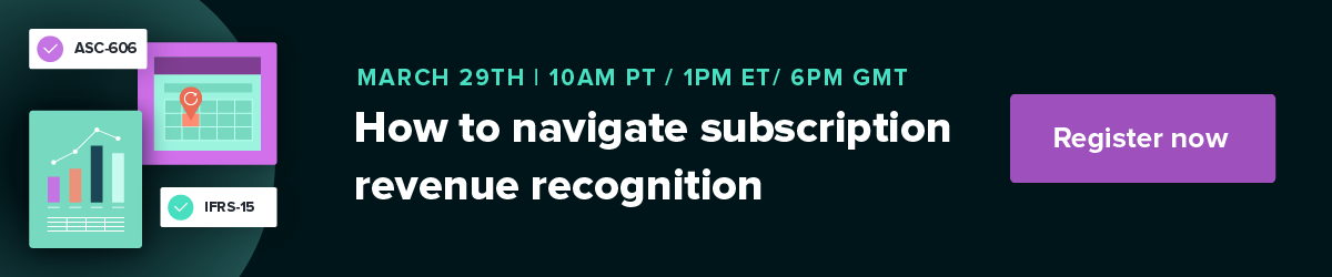 CTA image for live demo: how to navigate subscription revenue recognition