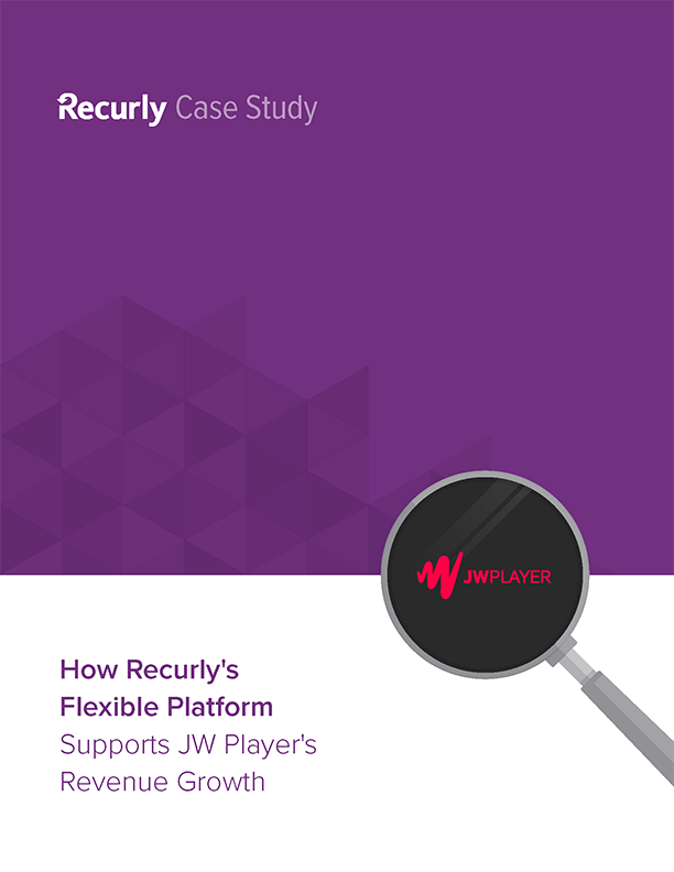 How Recurly's Flexible Platform Supports JW Player's Revenue Growth case study graphic