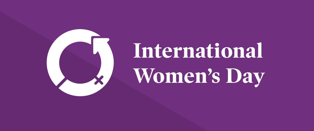International Women's Day banner