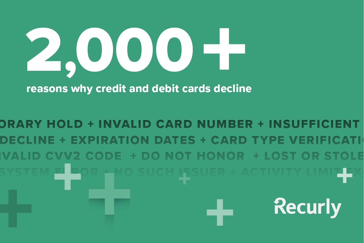 2,000 reasons why credit and debit cards decline
