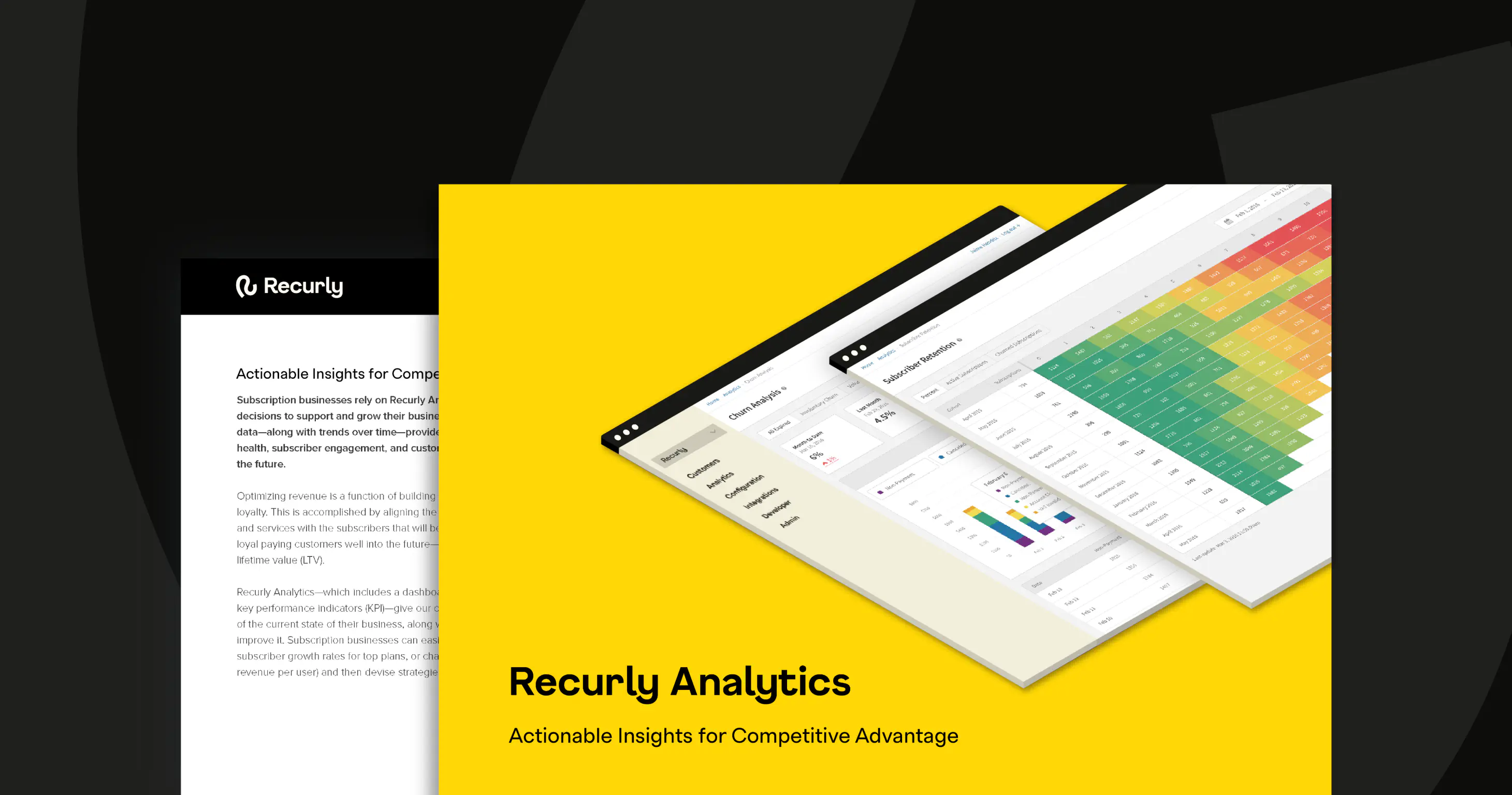 Recurly Analytics - Actionable Insights for Competitive Advantage