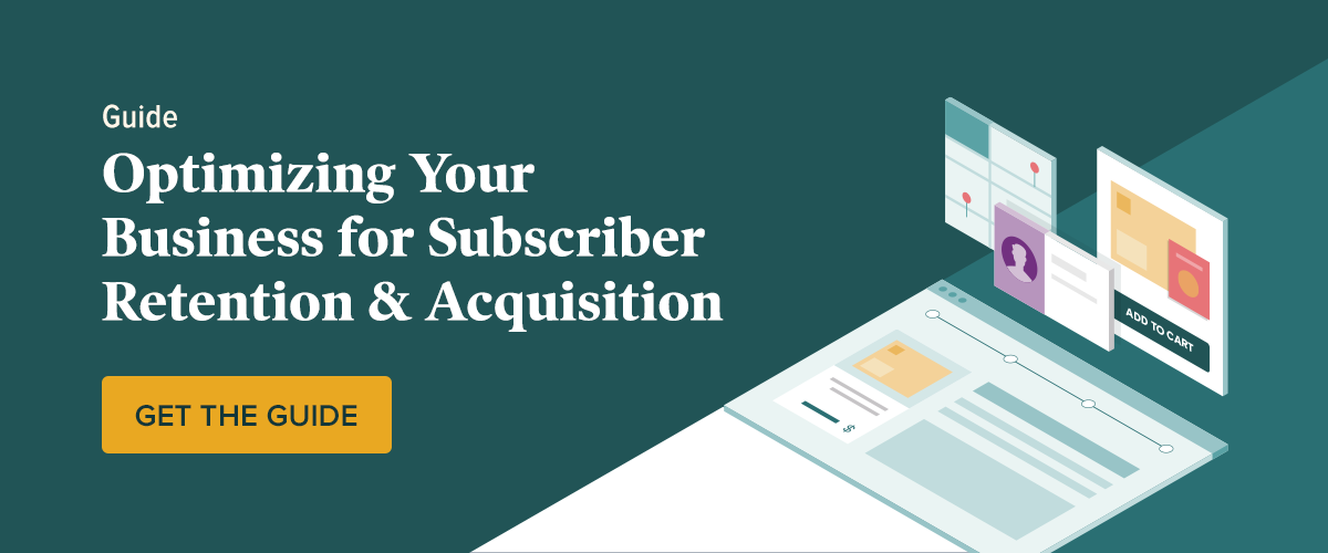 Optimizing Your Business for Subscriber Retention & Acquisition guide banner