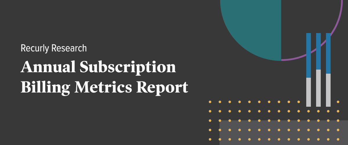 Annual Subscription Billing Metrics Report Recurly research banner