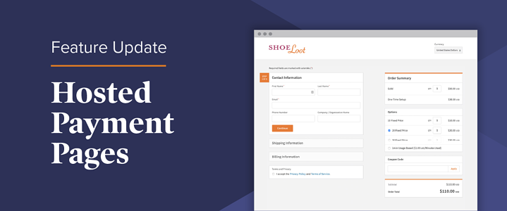 Hosted Payment Pages HPP feature update banner