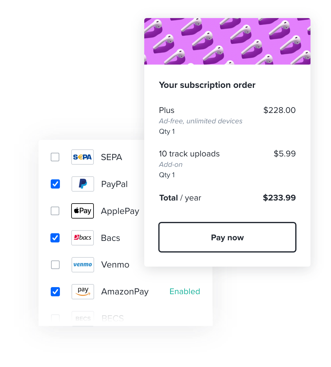 Payment methods image