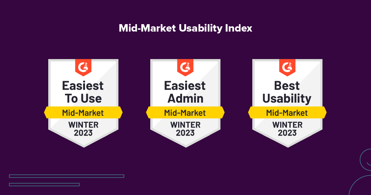 G2 Recurly Mid Market Usability Index