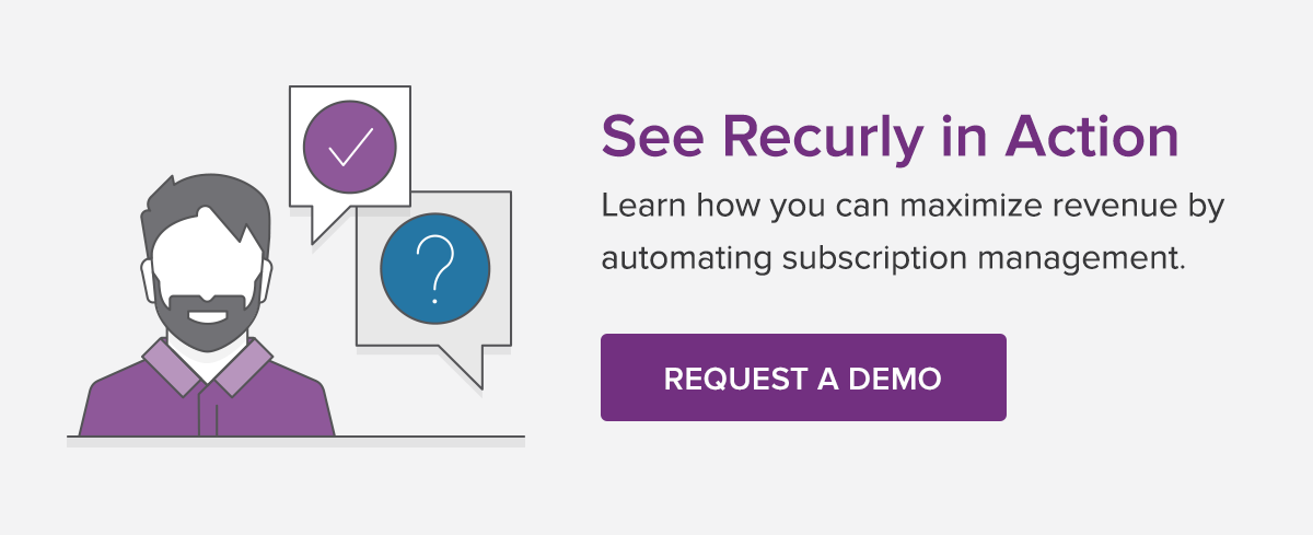 See Recurly in Action demo banner
