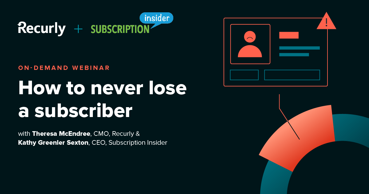 How to never lose a subscriber on-demand webinar