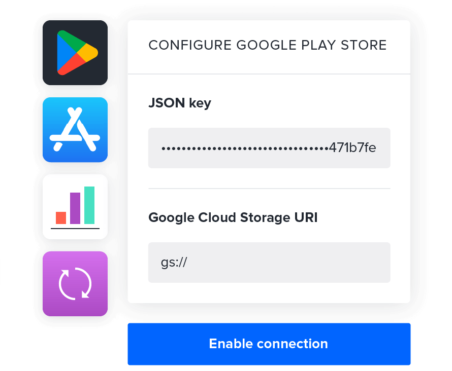 App store configuration image