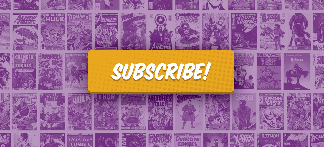 Comic subscription banner