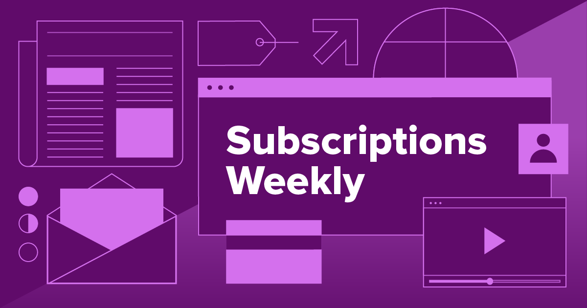 Recurly Subscriptions Weekly image 
