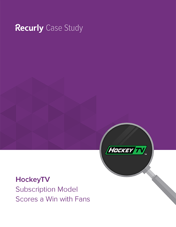 HockeyTV Subscription Model Scores a Win with Fans case study cover graphic